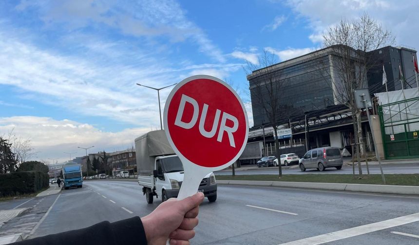 Kayseri'de polisin "dur" ihtarına uymayan sürücüye rekor ceza!