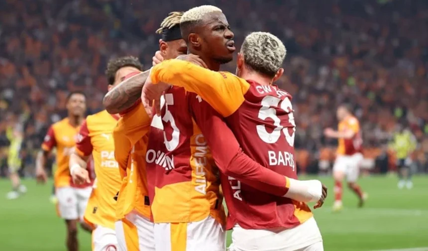 Dev derbide kazanan Galatasaray!