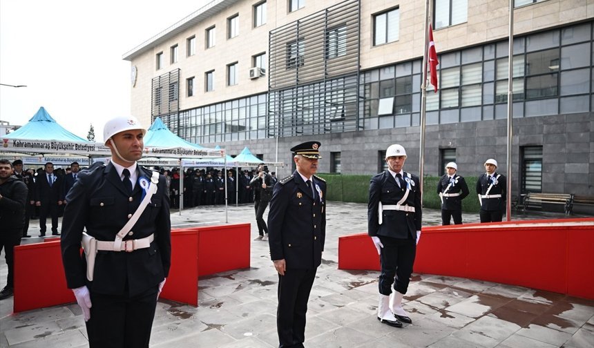 Kahramanmaraş'ta Türk Polis Teşkilatının kuruluşunun 181. yıl dönümü kutlandı