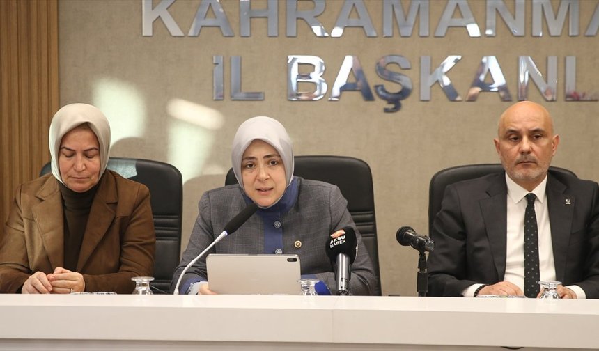 AK Parti Kadın Kolları Başkanı Ercan, Kahramanmaraş'ta temaslarda bulundu