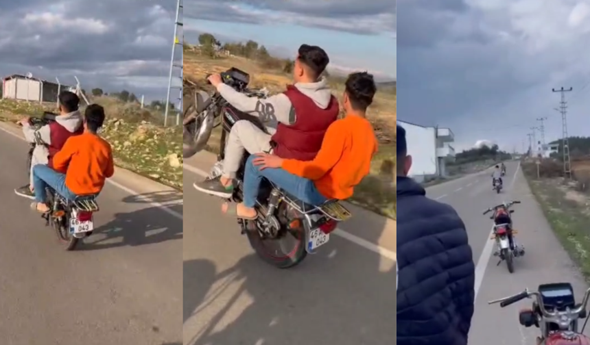 Kahramanmaraş’ta Tehlikeli Yolculuk Kamerada