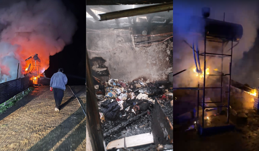 Kahramanmaraş’ta Yaşlı Kadın Yangında Hayatını Kaybetti