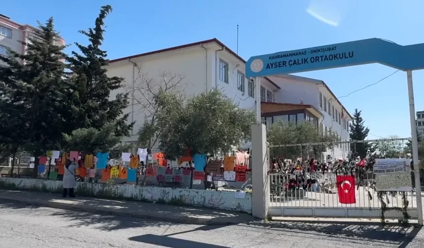 Ayser Çalık Ortaokulu'nda Sessizlik Hakim