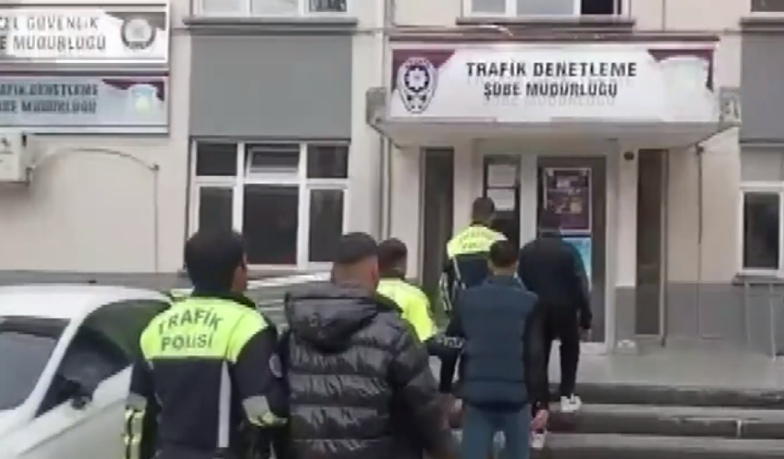Gaziantep'te konvoy oluşturan 3 sürücüye 272 bin 714 lira para cezası kesildi!