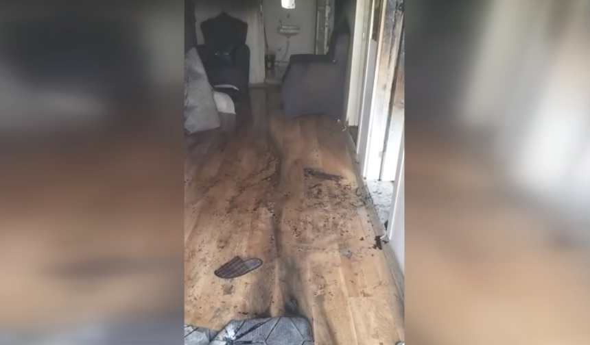 Dulkadiroğlu’nda ev yangını korkuttu