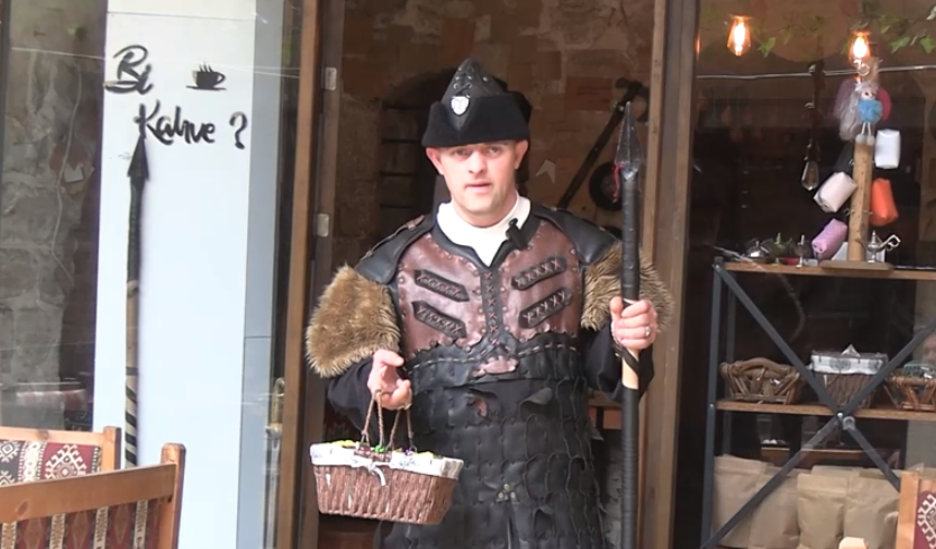 Down Sendromlu Emre’den Duygulandıran Anma