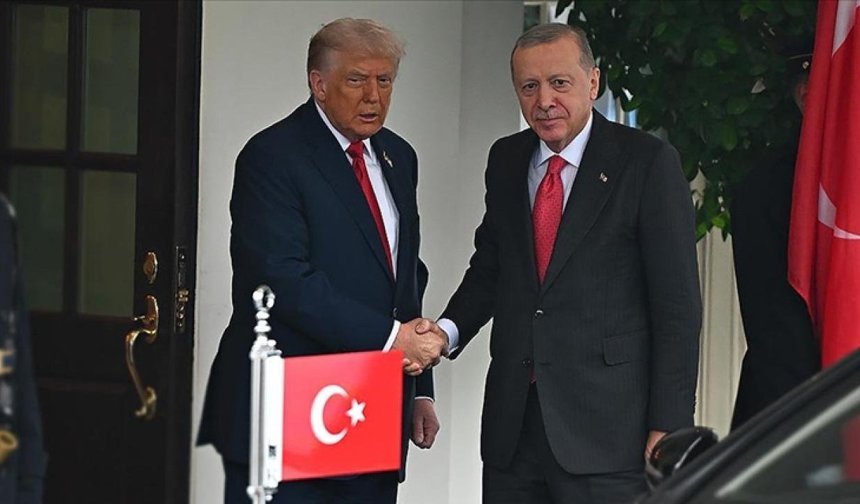 Cumhurbaşkanı Erdoğan ABD Başkanı Trump ile görüştü