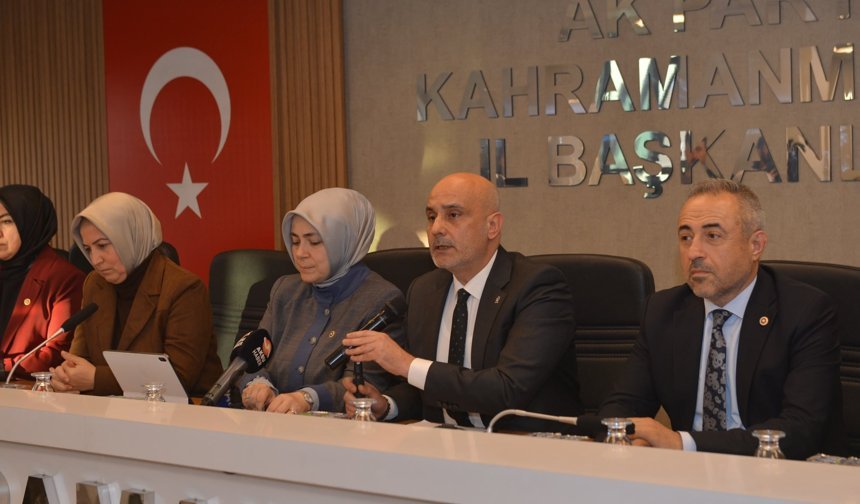 Ak Parti İl Binasında Önemli Basın Açıklaması