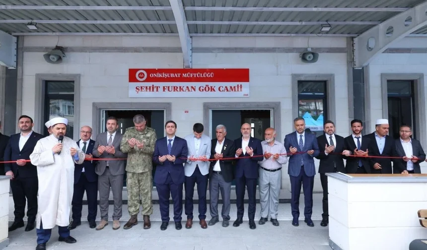 Şehidimizin Adı Camide Yaşayacak: Şehit Furkan Gök Camii İbadete Açıldı