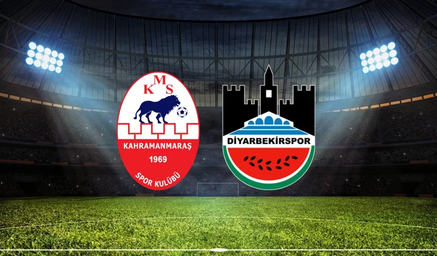 Kahramanmaraşspor- Diyarbekirspor Karşılaşması Ne Zaman, Saat Kaçta?