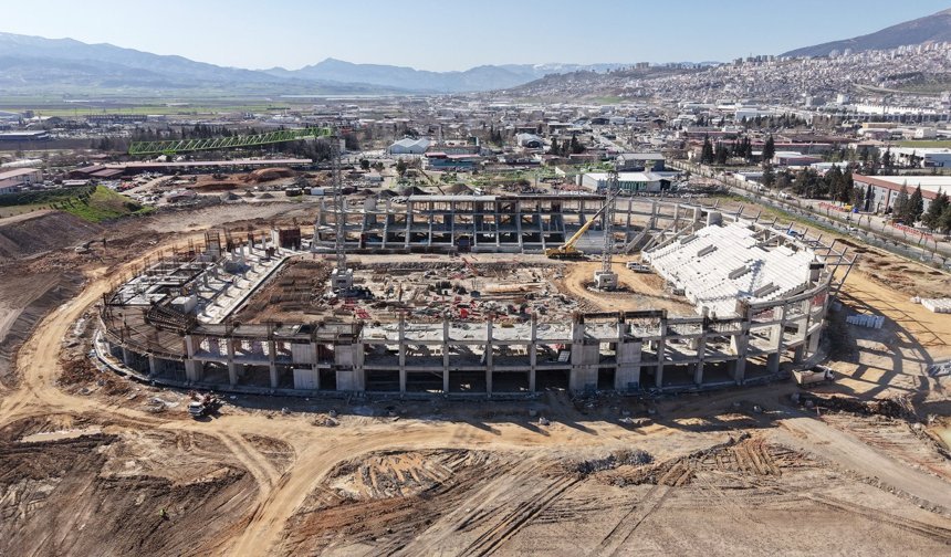 Kahramanmaraş’a Dev Stadyum: Çalışmalar Hızla İlerliyor
