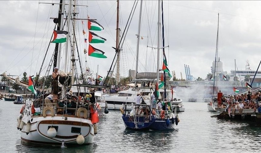 Son Dakika: Küresel Sumud Filosu'nda 18 Türk Aktivist Alıkonuldu