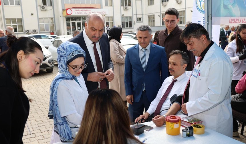 Geleceğin Sağlıkçılarından Personellere Sağlık Kontrolü