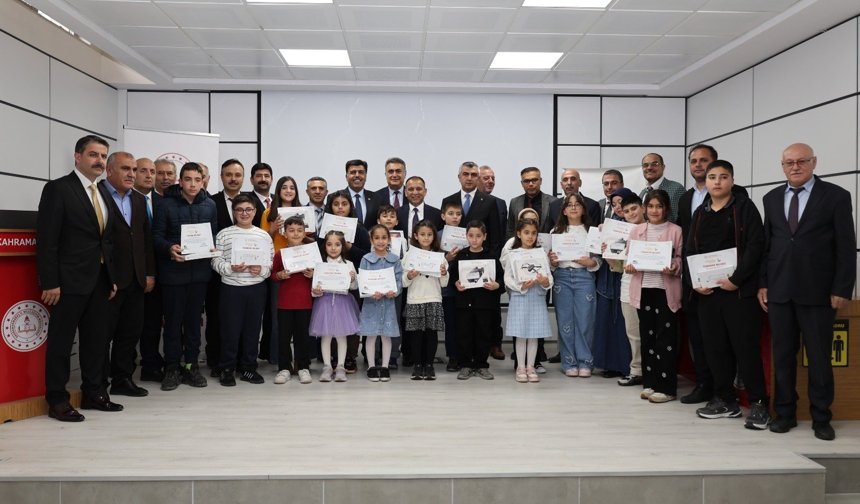 "Kahramanmaraş Okuyor Projesi"nde Ödüller Sahiplerini Buldu