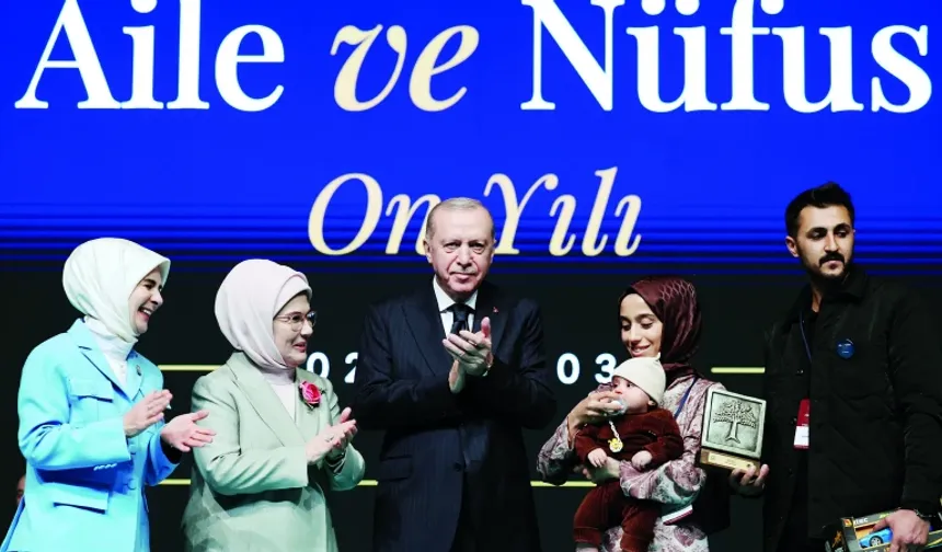 Cumhurbaşkanı Erdoğan'dan "15 Mayıs Aile Günü" Mesajı