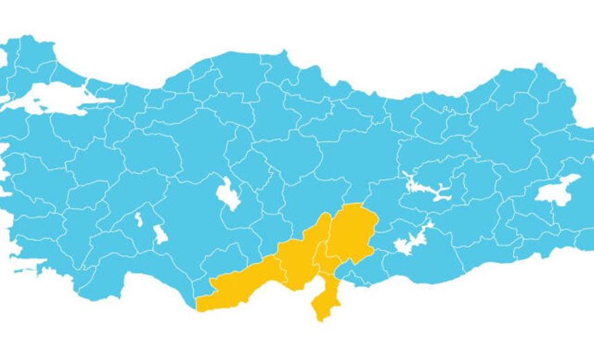 Meteoroloji'den Kahramanmaraş İçin "Kuvvetli Sağanak" Uyarısı!