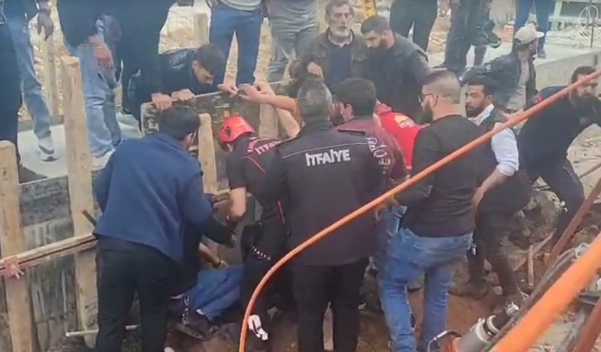 Kahramanmaraş'ta Göçük: 1 İşçi Yaralandı