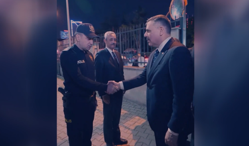 İçişleri Bakanı Çiftçi, Ankara'da görev başındaki polisleri ziyaret etti
