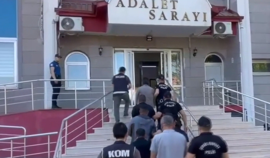 Adıyaman'da tefecilik operasyonunda 4 şüpheli tutuklandı