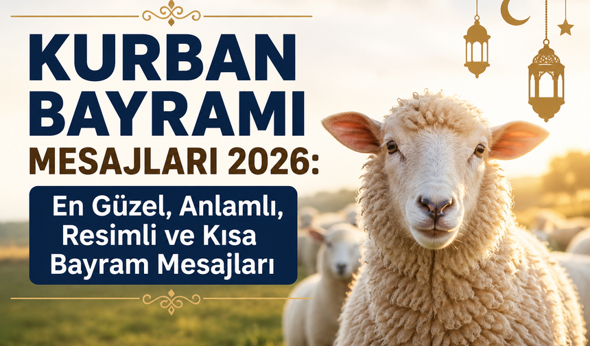 KURBAN BAYRAMI MESAJLARI 2026: En Güzel, Anlamlı, Resimli ve Kısa Bayram Mesajları
