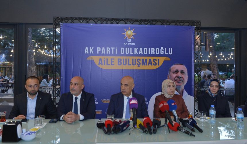 AK Parti Milletvekillerinden Dulkadiroğlu Buluşmasında Kardeşlik ve Dayanışma Vurgusu