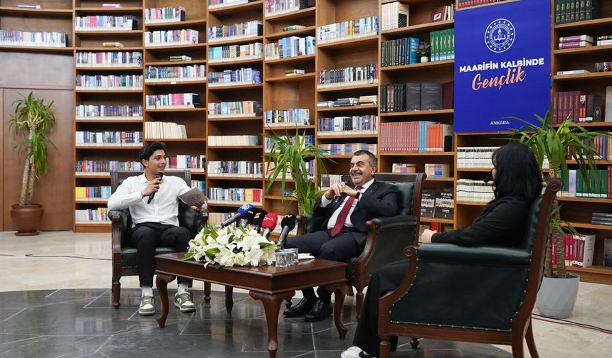 Milli Eğitim Bakanı Tekin "Maarifin Kalbinde Gençlik" Programına Katıldı