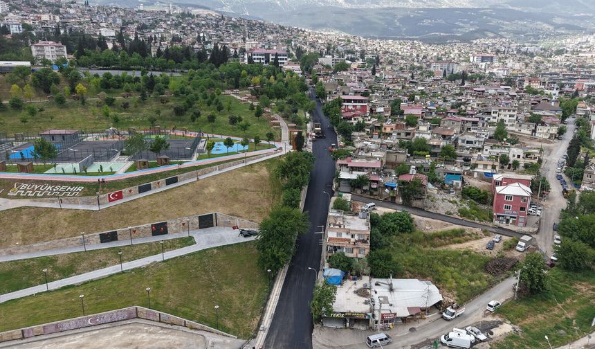 Hacı Bayram Veli Mahallesi’nde 31015. Sokak’ın Asfaltı Tamam, Sıra Afşin Bey Caddesi’nde