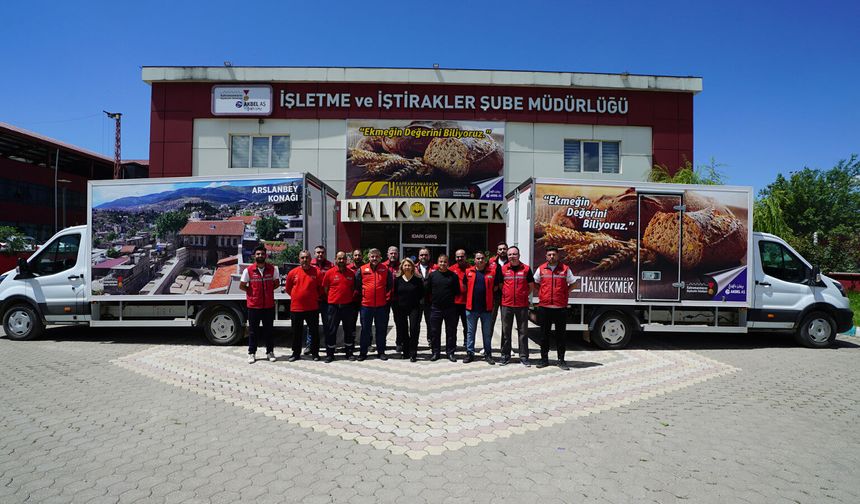 Büyükşehir, Halk Ekmek Ağını Güçlendiriyor; Filoya 9 Yeni Araç
