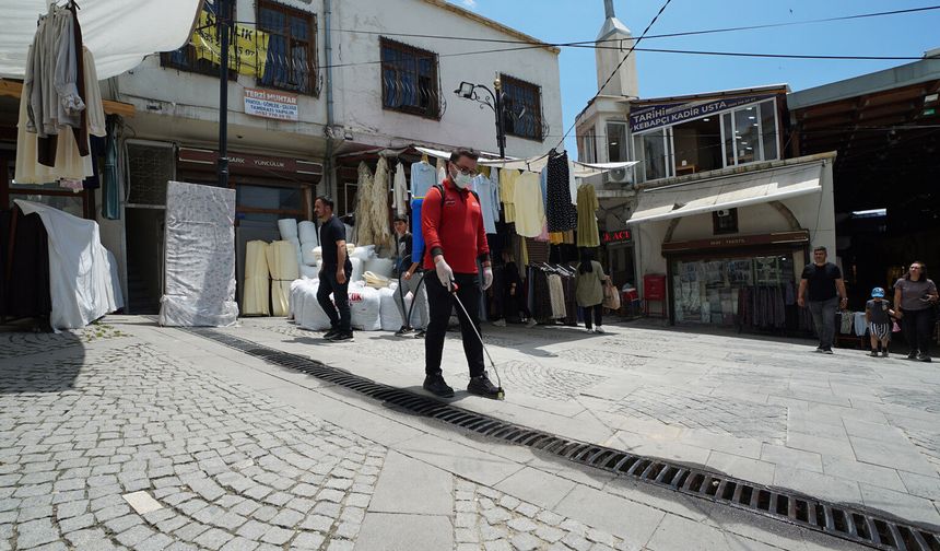 Kahramanmaraş'ta Kurban Bayramı Öncesi İlaçlama ve Dezenfeksiyon Çalışması!