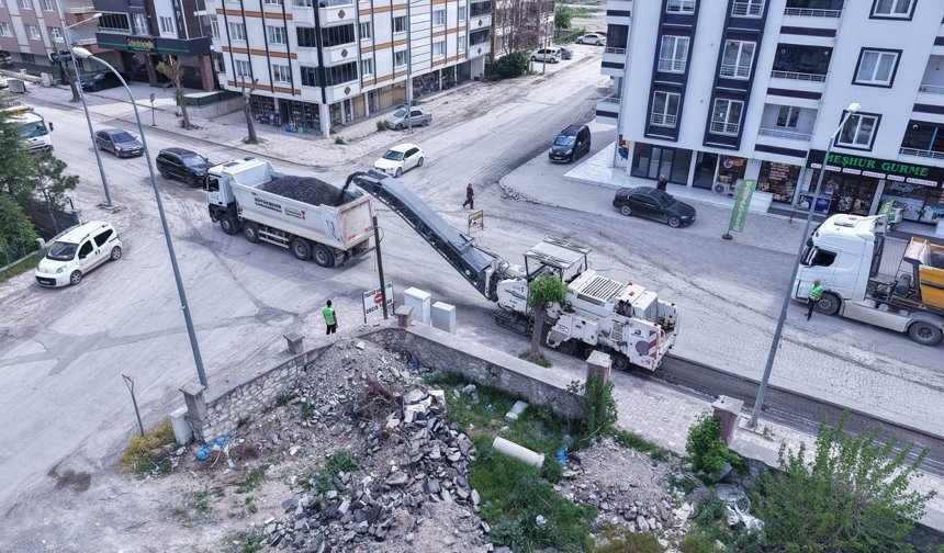 Elbistan’ın Can Damarı Pınarbaşı Caddesi Yenileniyor