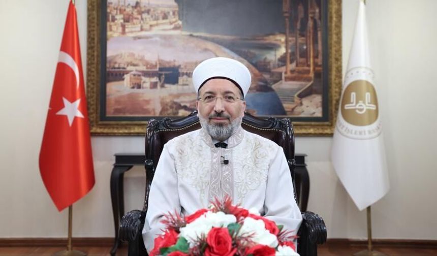 Diyanet İşleri Başkanı Arpaguş’tan Kurban Bayramı Mesajı: Bayram Kardeşlik Sofrasıdır