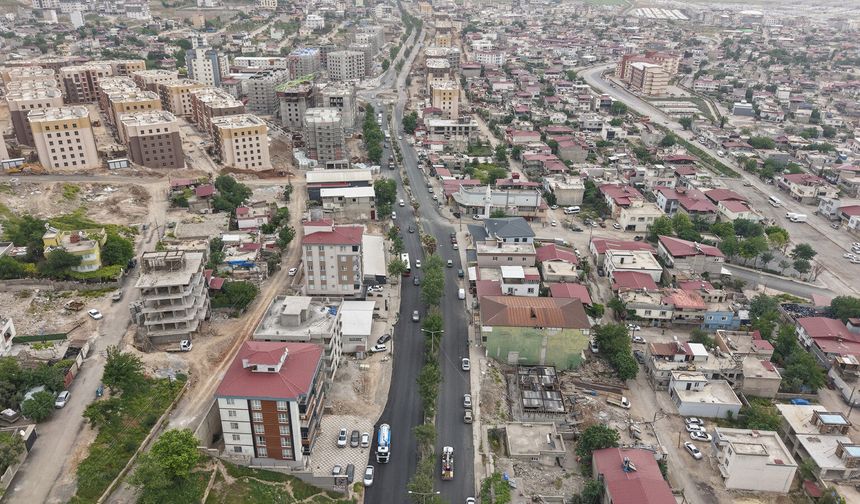 Dulkadiroğlu Şeyh Şamil Caddesi’nin Asfaltı Yenilendi