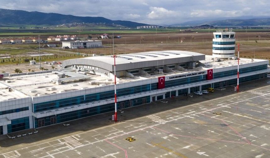 Kahramanmaraş Havalimanı’nda 4 Ayda 96 Bin Yolcu