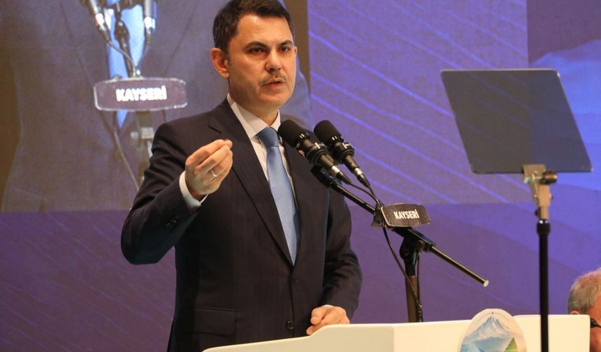 Bakan Kurum, Londra'da düzenlenen "İklim İnovasyon Forumu"nda konuştu