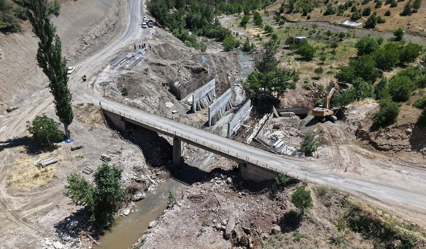 Bertiz’in Yarım Asırlık Köprüsü Hızla Yenileniyor