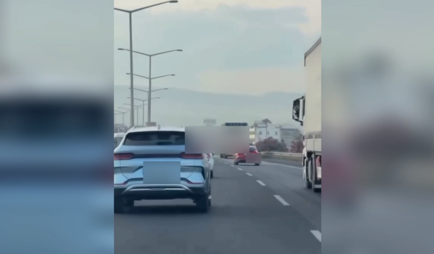 Mersin'de trafikte makas atan ehliyetsiz sürücüye 170 bin lira ceza kesildi