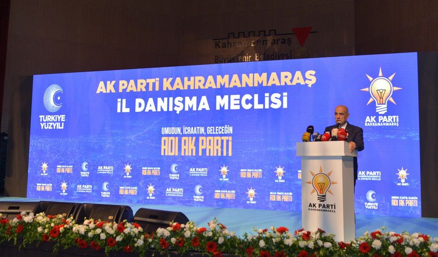 AK Parti Kahramanmaraş İl Danışma Meclisi Toplantısı Yoğun Katılımla Gerçekleşti