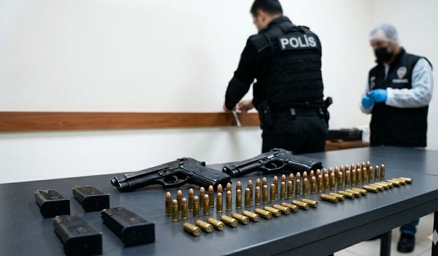 Kahramanmaraş'ta silah kaçakçılığı operasyonunda 5 şüpheli yakalandı