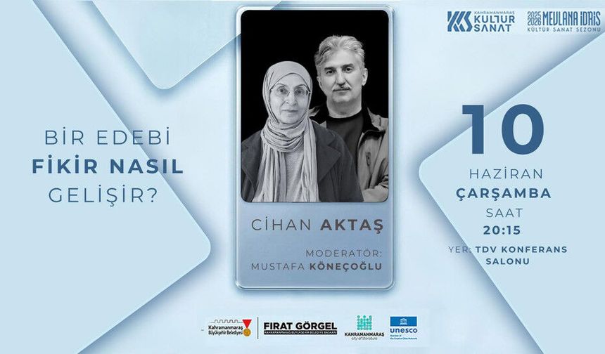 Edebiyatseverler “Bir Edebi Fikir Nasıl Gelişir?” Adlı Söyleşide Buluşuyor
