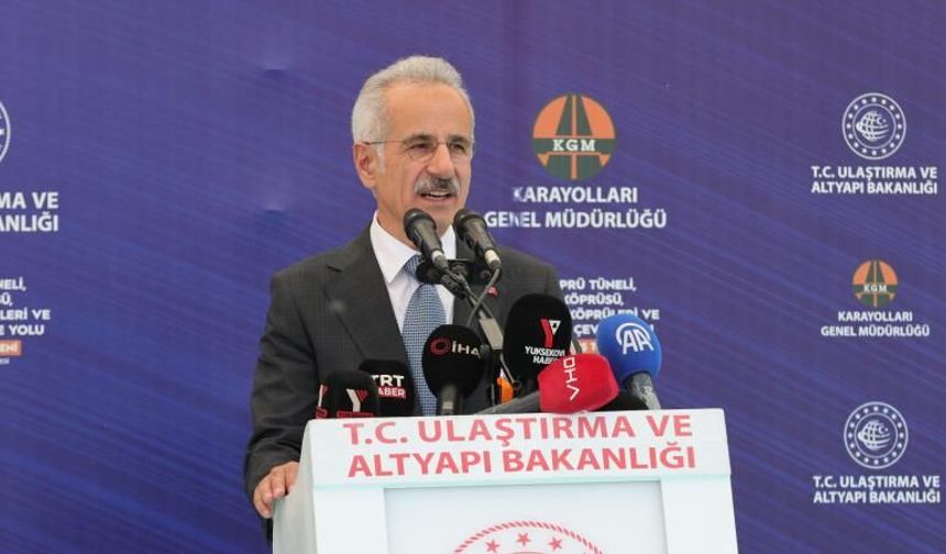 Bakan Uraloğlu: Artık dağlarda terör değil, huzur ve kalkınma kol geziyor