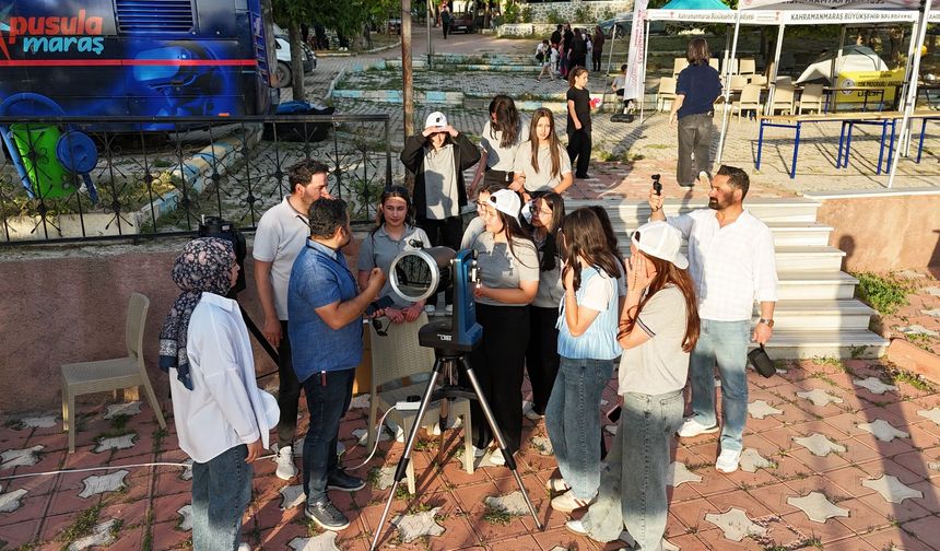 Ekinözü'nde Astronomi ve Gökyüzü Gözlem Şenliği Düzenlendi
