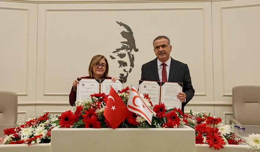 Gaziantep ve Gazimağusa Arasında "Kardeş Şehir" Protokolü İmzalandı