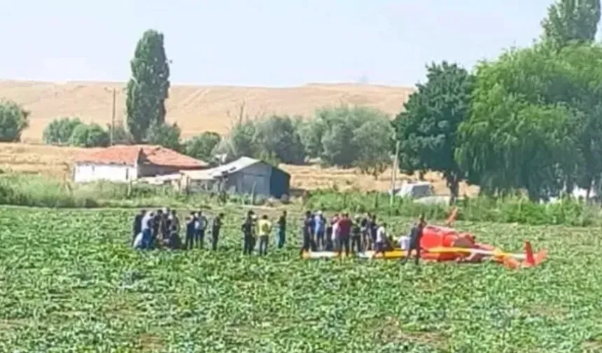 Ankara'da Eğitim Helikopteri Düştü: 2 Kişi Yaralandı!