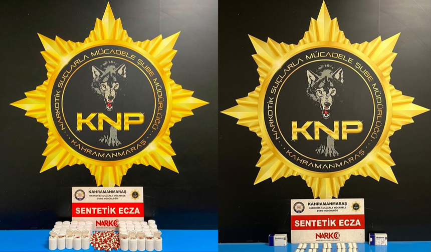 Kahramanmaraş’ta Narkotik Operasyonu: 9 Şüpheli Tutuklandı