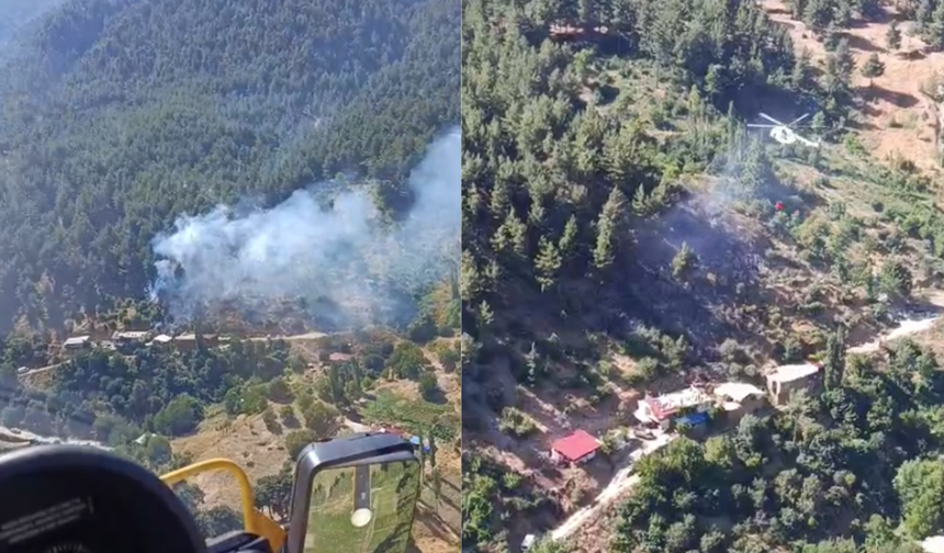Kahramanmaraş'ta Orman Yangını Kısa Sürede Kontrol Altına Alındı