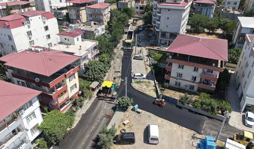 Dulkadiroğlu Egemenlik Mahallesi'nde 12 Milyon TL'lik Asfalt Yatırımı