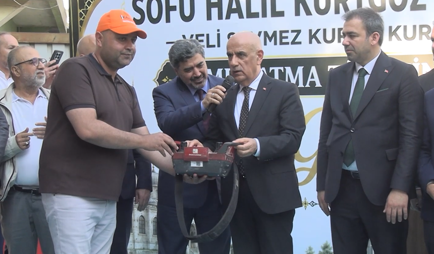 Kahramanmaraş'ta Cami ve Kur'an Kursunun Temeli Dualarla Atıldı