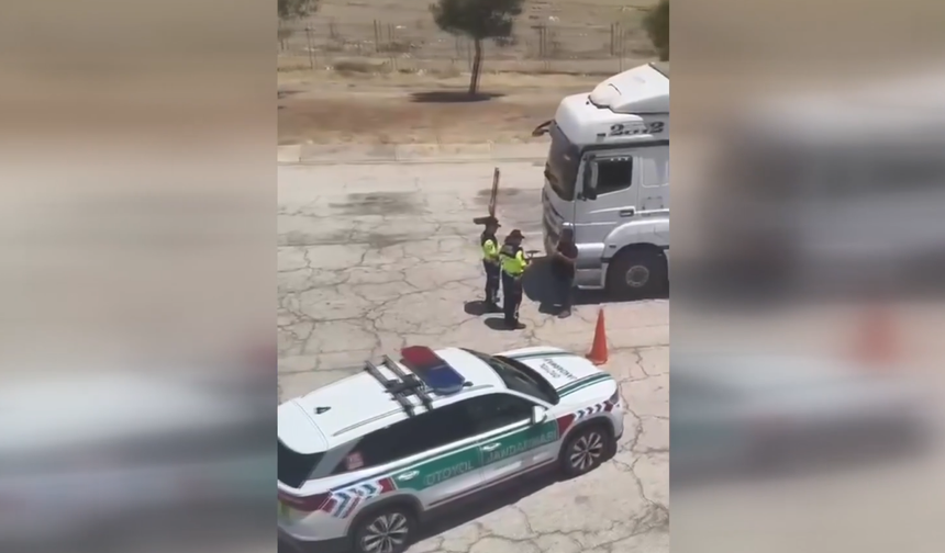 Kahramanmaraş’ta Drone Destekli Otoyol Denetimi: Sol Şerit İhlalleri Mercek Altında!