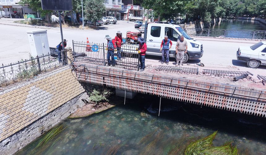 Elbistan’daki Battal ve Hamid-i Veli Köprülerinde Yenileme Çalışması Başlatıldı