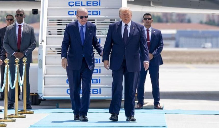 Ankara'da Tarihi Gün: Trump Resmen Türkiye'de!